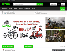 Tablet Screenshot of dngbike.com